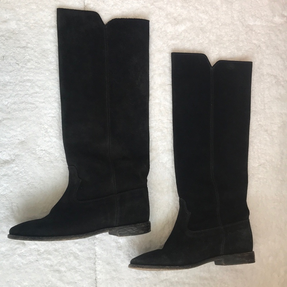 Isabel Marant Gaucho Boots 100% Calf Leather